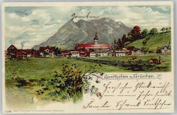Sonthofen Oberallgaeu rünten x