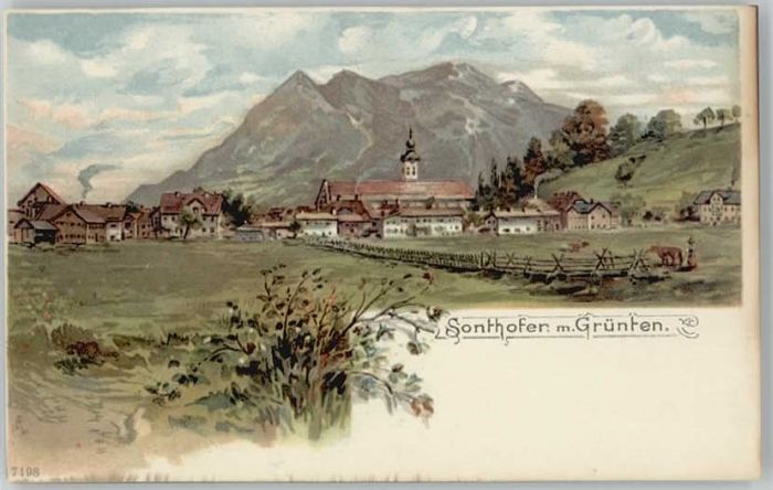Sonthofen Oberallgaeu rünten *