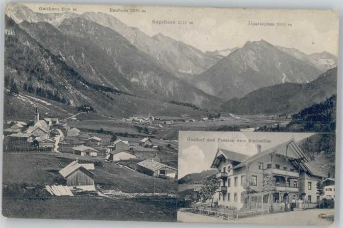 Hinterstein Bad Hindelang Hinterstein Gasthof Pension Steinadler