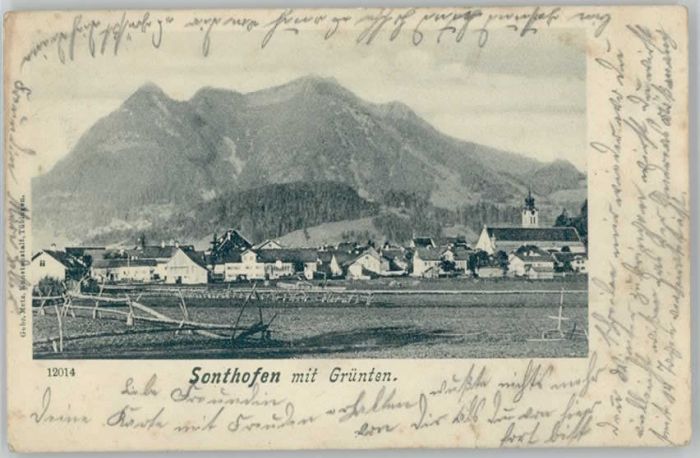 Sonthofen Oberallgaeu rünten x