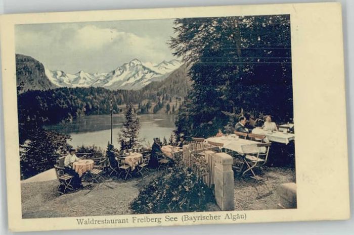 Immenstadt Allgaeu estaurant Freiberg See