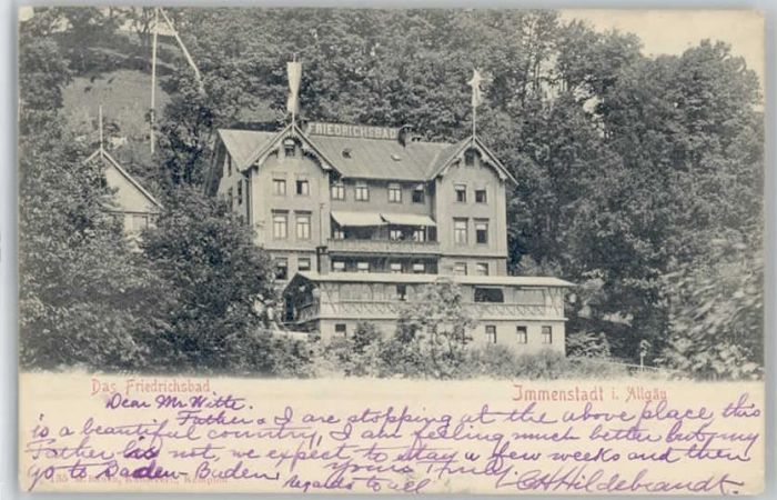 Immenstadt Allgaeu riedrichsbad