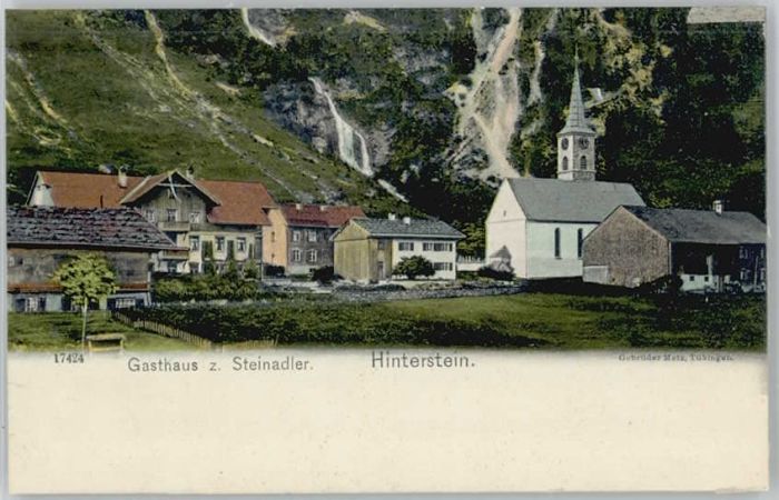 Hinterstein Bad Hindelang Hinterstein Gasthaus zum Steinadler