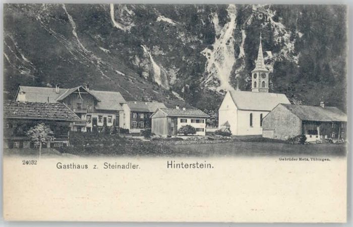 Hinterstein Bad Hindelang Hinterstein Gasthaus zum Steinadler