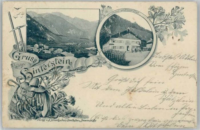 Hinterstein Bad Hindelang Hinterstein Gasthaus zum grünen Hut