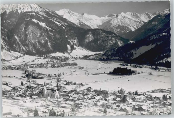 Hindelang Fliegeraufnahme