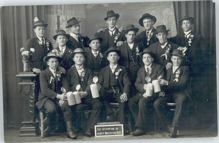 Oberstaufen [handschriftlich] Musterung