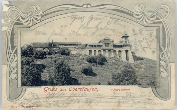 Oberstaufen Oberallgaeu Bayern Schlosshalle