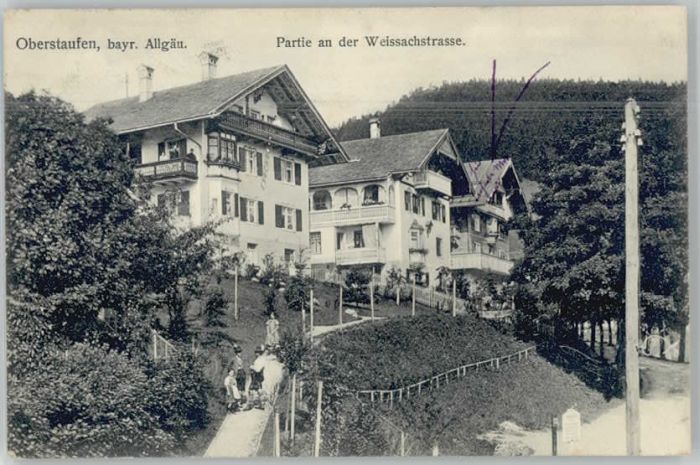 Oberstaufen Partie Weissachstrasse