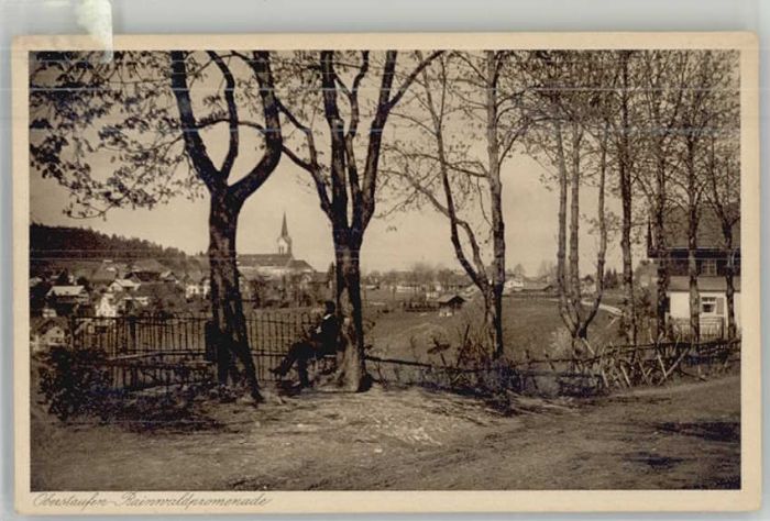 Oberstaufen Oberallgaeu Bayern Rainwaldpromenade