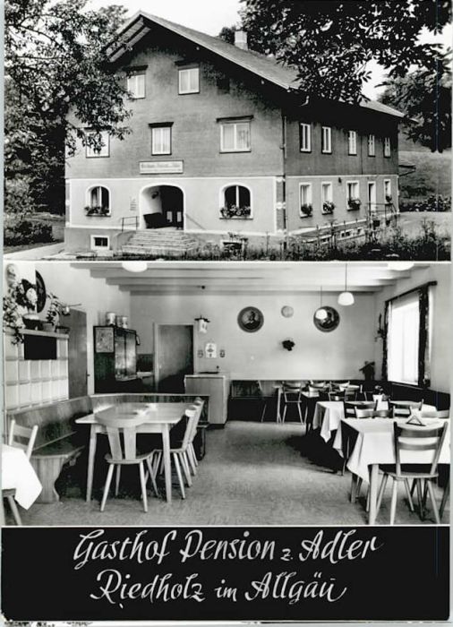 Riedholz Allgaeu asthof Pension Adler