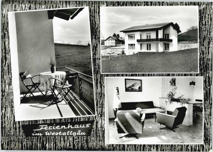 Oberstaufen Oberallgaeu Bayern Wolfsried