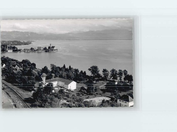 Wasserburg Bodensee Fliegeraufnahme