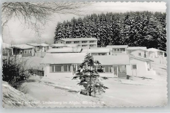 Lindenberg Allgaeu erliner Feriendorf