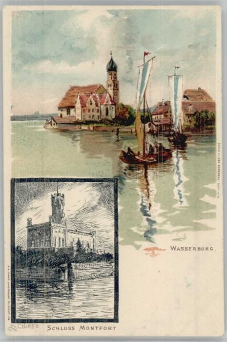 Wasserburg Bodensee Schloss Montfort