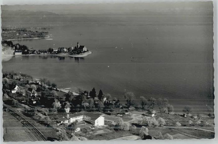 Wasserburg Bodensee Fliegeraufnahme
