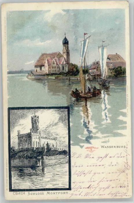 Wasserburg Bodensee Schloss Montfort