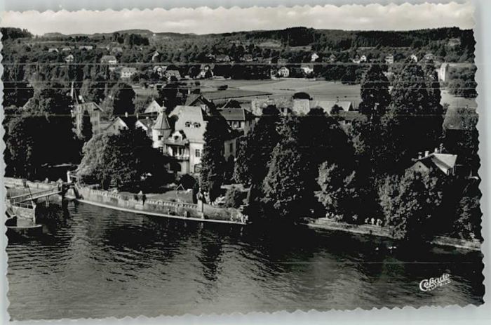 Wasserburg Bodensee Fliegeraufnahme