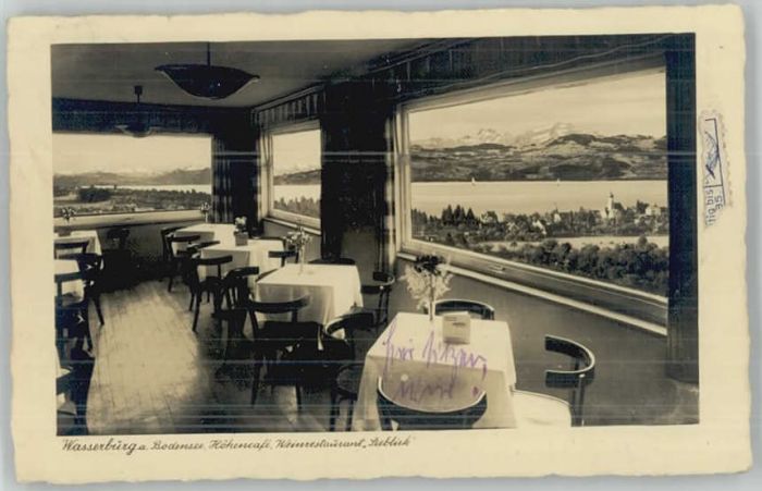 Wasserburg Bodensee Restaurant Seeblick