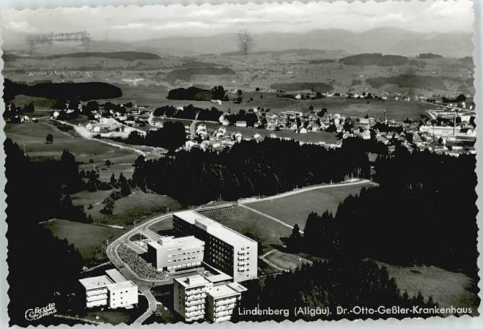 Lindenberg Allgaeu r. Otto Geßler Krankenhaus Fliegeraufna