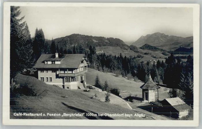 Oberstdorf Cafe Restaurant Bergkristall