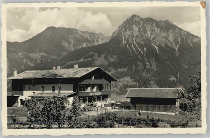 Oberstdorf Cafe Pension Jägersberg