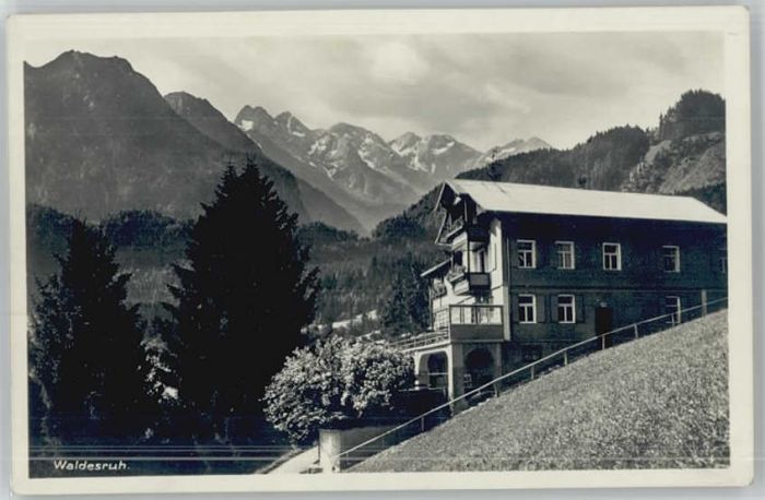 Oberstdorf Restaurant Waldesruh