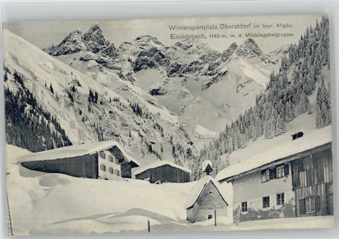 OBERSTDORF Bayern Einoedsbach