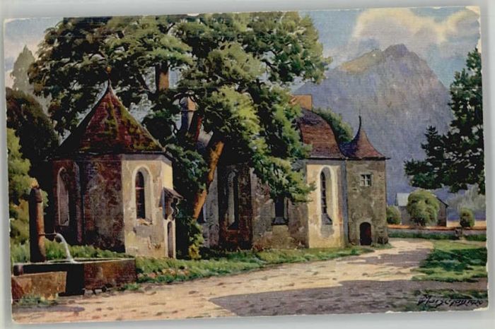 Oberstdorf Kapelle St. Loretto KünstlerV. Marschal