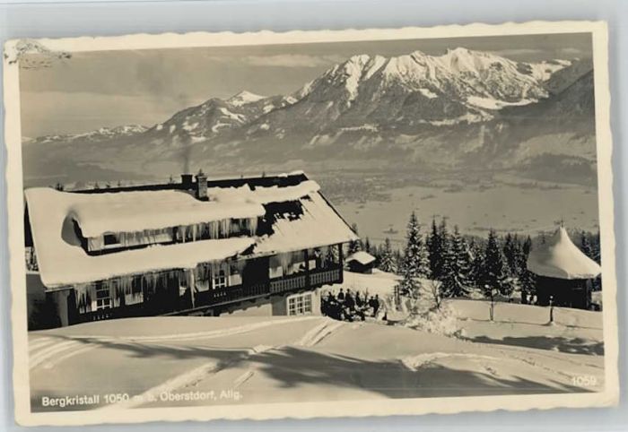 Oberstdorf Restaurant Pension Bergkristall