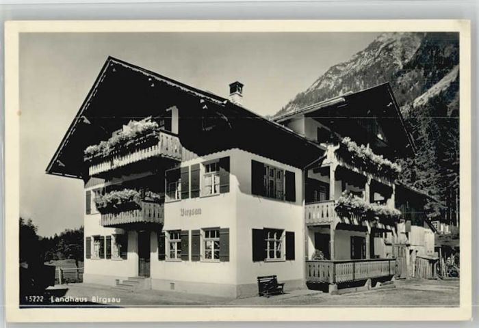 Oberstdorf Landhaus Birgsau