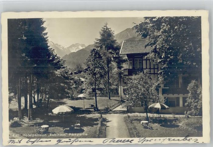 Oberstdorf Hotel Pension Rubihaus