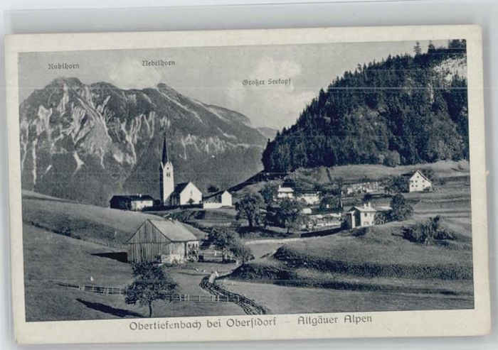 Tiefenbach Passau Tiefenbach bei Oberstdorf