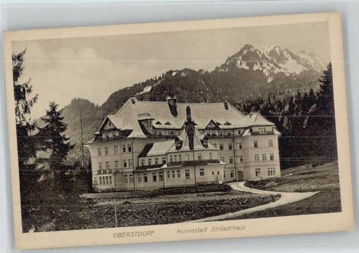 Oberstdorf Kuranstalt Stillachhaus