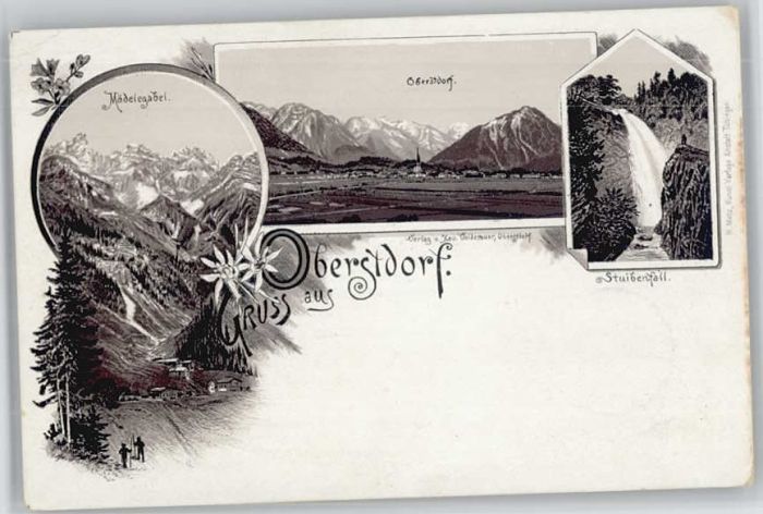 Oberstdorf Stuibenfall Mädelegabel