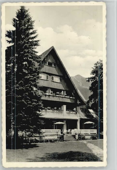 Oberstdorf Mütterkurheim Hohes Licht