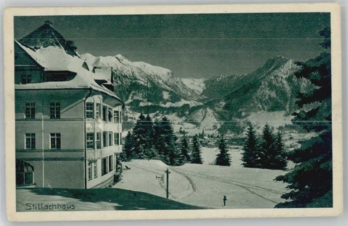 Oberstdorf Kuranstalt Stillachhaus