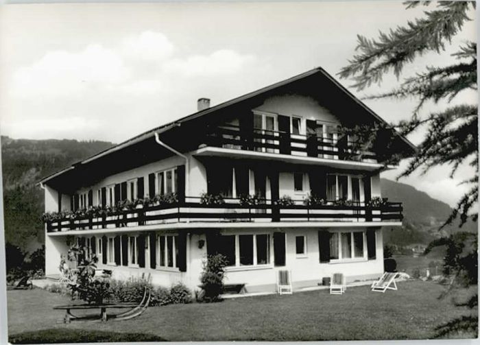 Oberstdorf Kornau Hotel Pension Nebelhornblick