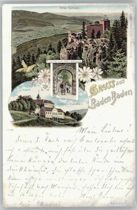 Baden-Baden Schloss Eberstein
