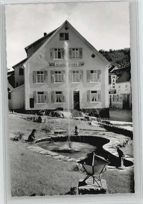 Gernsbach Gasthof Pension Zum wilden Mann