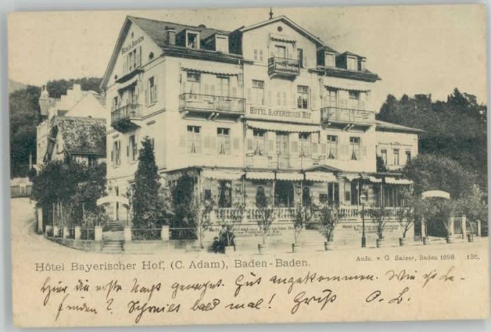 Baden-Baden Hotel Bayerischer Hof