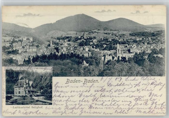 Baden-Baden Luftkurhotel Selighof