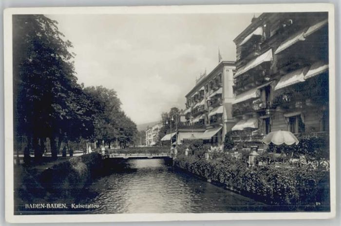 BADEN-BADEN BW Kaiserallee