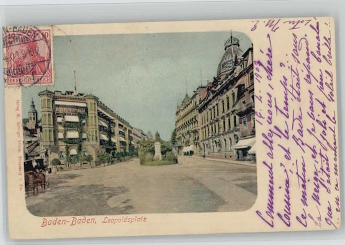 BADEN-BADEN BW Leopoldsplatz