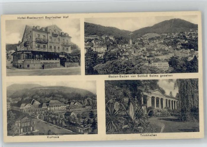 BADEN-BADEN BW Hotel Restaurant Bayerischer Hof