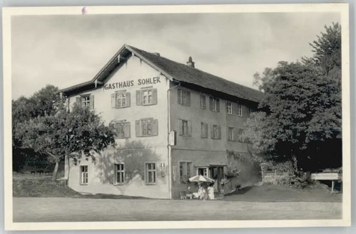 Scheidegg Allgaeu asthaus Sohler