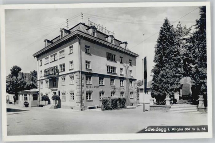 Scheidegg Allgaeu asthof Hotel Zur Post