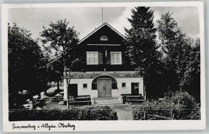 Simmerberg Sommerwirtschaft Oberberg