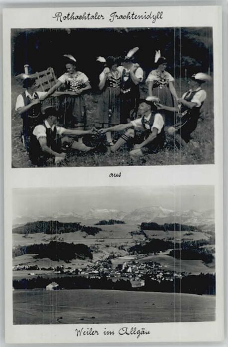 Weiler-Simmerberg Weiler Allgäu Rothachtaler Trachtenidyl