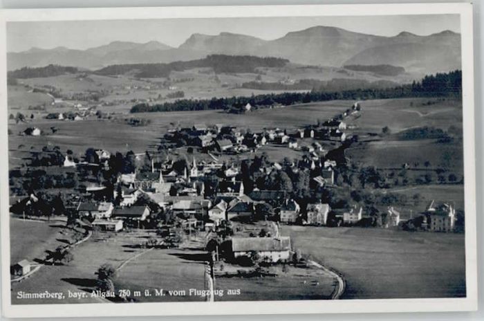 Simmerberg Fliegeraufnahme